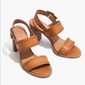 NEW Madewell Whip-stick desert camel sandals. J0173